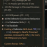 2GA Fleshrender (799-1184) *7 Backlash* *18.8% Defensive Cooldown Reduction* 5 defensive skills 105 - image