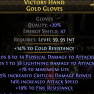 LIGHTNING SPEAR AMAZON RANGER GLOVES PHYSICAL N LIGHTNING DMG 78 LIFE 15% CRIT BONUS 14 ATTACK SPEED - image