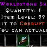 TWSS Tainted Worldstone Shard PD2 softcore - image
