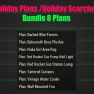 Holiday Plans Pack/Holiday Scorched [Bundle 8 Plans/Vintage Water Cooler and etc] - image