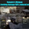 Vampire's Minigun (50% bashing damage/90% reduced weight) - image