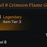 (Tier3)Level 8 Crimson Flame Gem(CoolDown Gem CD Gem) (Random Class and Random Skill) All US server - image