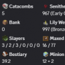 FARMING ACCOUNT 57 LVL SB | NON | 627M NW | 5 CATA | HOTM 2 | AVG 24 - image