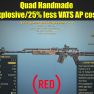 Quad Handmade (Explosive/25% less VATS AP cost) - image