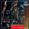 ⚜️Exclusive Witch Leveling Set: Necromantle+Goldrim+Radiant Grief+The Everlasting Gaze+Rings & MORE! - image