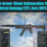 Anti-Armor 10mm Submachine Gun (+50% critical damage/25% less VATS AP cost) - image