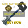 Health Resort office key with a blue tape | SANITAR 110 - flea market - image