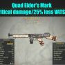 Quad Elder's Mark (+50% critical damage/25% less VATS AP cost) - image