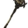 Rare Rattling Sceptre - +4 to level of all minion skills / 50% + increased spirit - random other sta - image