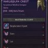 x1 Mythic Unique Item Harlequin Crest Shako | Selfplay / Piloted - image