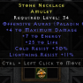 [Hardcore] Rare Paladin Amulet ✫ +2 Offensive Auras ✫ Level 34+ - image