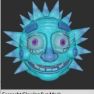 Fasnacht Glowing Sun Mask - image