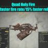 Quad Holy Fire Flamer (25% faster fire rate/15% faster reload) - image