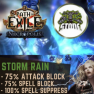 Tanky Storm Rain Scion | Fast and Tank EndGame Build | Complete Setup [Necropolis SC] - image
