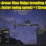 Anti-Armor Blue Ridge branding Iron (40% faster swing speed/+1 Strenght) - image