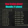 New Grahm plans [Bundle 21 plan][Mirror Ball/Picnic Table/Suitcase Blue/Green/Pink/Red. - image
