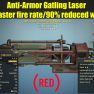 Anti-Armor Gatling Laser (25% faster fire rate/90% reduced weight) - image