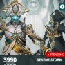 [PC-NO LOGlN ] 3990 plat - Baruuk Prime Access -  SERENE STORM - 90 day Resource & Affinity boosters - image