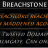 DAWN OF THE HUNT BREACHSTONE PINNACLE BOSS OF BREACH SKILL POINTS BOSS SUMMONING MATERIAL - image