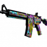 M4A4 | In Living Color (Minimal Wear) - image