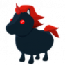 FR Evil Unicorn - Adopt Me - image