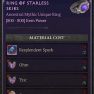 x1 Mythic Unique Item Ring of Starless Skies Ring Starless Skies - image