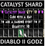 Catalyst shard | Cube w map for event | Project Diablo 2 S9 Softcore | Real Stock - image