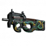 P90 | Emerald Dragon (Minimal Wear) - image