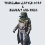 ⭐[PC] Traveling Leather Coat & Assault gas mask [FAST DELIVERY]⭐ - image
