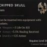 Chipped Skull - Diablo 4 Gems - image