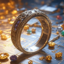 [S8]Ring 3GA Strength/Maximum Life/Critical chance - image