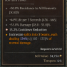 1GA Incinerate Amulet – +30% AllRes / 13.2% CDR / 134% Split Beam | $15 - image