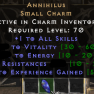 Annihilus Anni Unid Small Charm - PD2 Season 11 Softcore Ladder - image