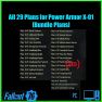 All 29 Plans for Power Armor X-01 [Bundle Plans] - image