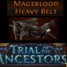 4 Flask Magebloоd Heavy Belt / Non Corrupted / Instant - image
