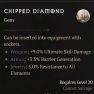 Chipped Diamond - Diablo 4 Gems - image
