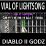Vial Of Lightsong | Project Diablo 2 S9 Softcore | Real Stock - image