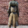 Traveling Leather Coat [Outfit] with Backpack - image