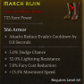 ANCESTRAL BARB BOOTS LVL 60 MOVEMENT SPEED FURY COST REDUCTION DODGE CHANCE LIGHT RESIST - image