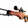 Souvenir AWP | Desert Hydra (Well-Worn) - image