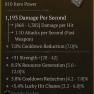 ANCESTRAL TOTEM LVL 73 LUCKY HIT CHANCE COOLDOWN REDUCTION RESOURCE GENERATION STRENGTH SOX - image