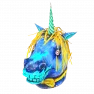 ⭐Fasnacht Glowing Unicorn Mask [Fast Delivery]⭐ - image