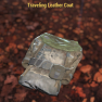 Traveling Leather Coat [Outfit] with Backpack - image