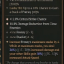 2GA Battle Trance (50/55) *12% Critical Strike Chance* *18.8% Damage Reduction* 6 duelist 3 frenzy - image