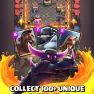 Clash Royale account KT 14 / 69 Max Cards / 3 EVO / 78 Emotes / 600k Gold - image