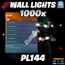 1,000x Wall Lights PL144 Traps - [PC, PS4, PS5, Xbox One and Series X/S] Fast Delivery! - image
