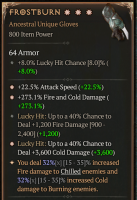 3GA Frostburn (32/35) ☆%22.5 Attack Speed ☆273.1% Fİre and Cold Damage ☆3600 Cold Damage - image
