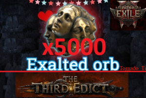 ⚜️ 5000x Exalted Orb || Rise of the Abyssal Softcore || Fastest and Safest - image