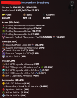⭐Vip Rank | 450M Networth | 145 SB Lvl | 20M Purse | Cata 28 | Hotm 7 | Slayers 7/5/5/3❗Owns Gta V - image