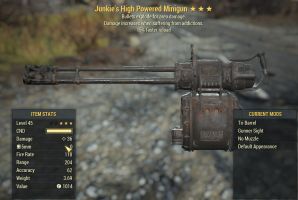 Junkie's Explosive Minigun [15% faster reload] - image